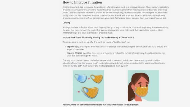 Cdc Officially Recommends Double Masking