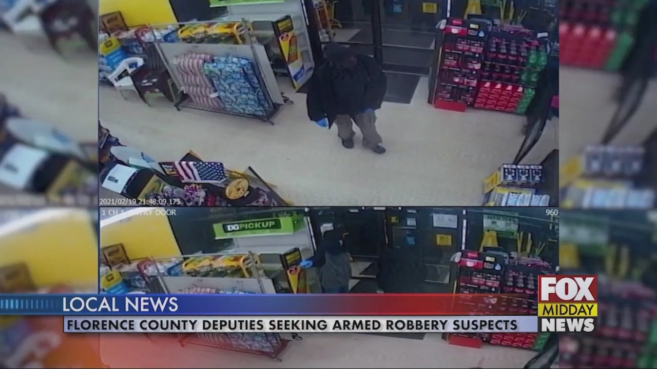 Florence County Deputies Search for Two Armed Robbers - WFXB