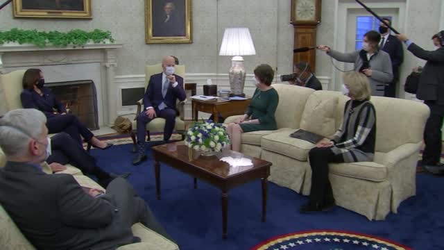 Covid: Leaders Debate Biden's Relief Package
