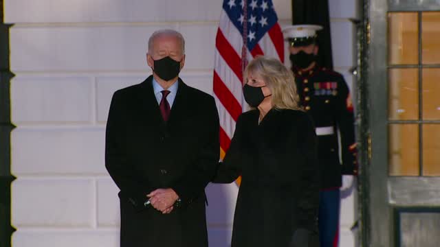 Biden Commemorates 500k Lives Lost To Covid 19