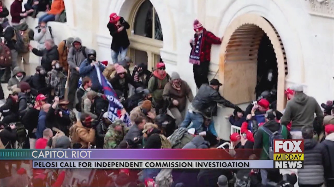 Pelosi Calls for Independent Commission Investigation into Capitol Riot ...
