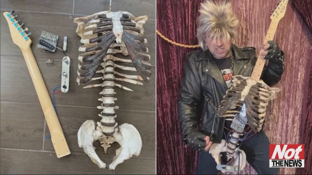 Skeleton Guitar