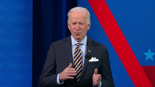 Biden Says He Thinks Everyone Who Wants A Covid Vaccine Will Be Able To Get One By The End Of July.