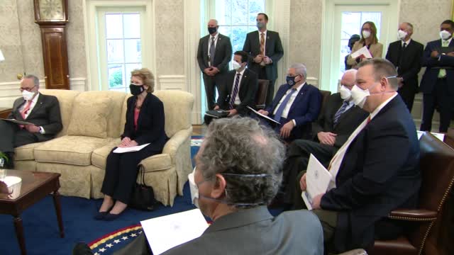 Biden Campaigns Pushes Covid Stimulus Plan