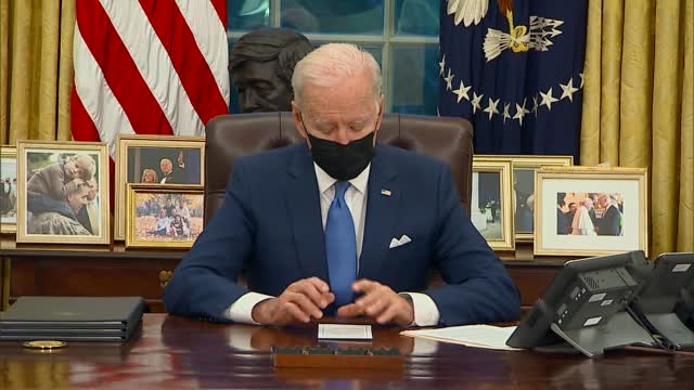 Biden Signs Exec Orders On Immigration