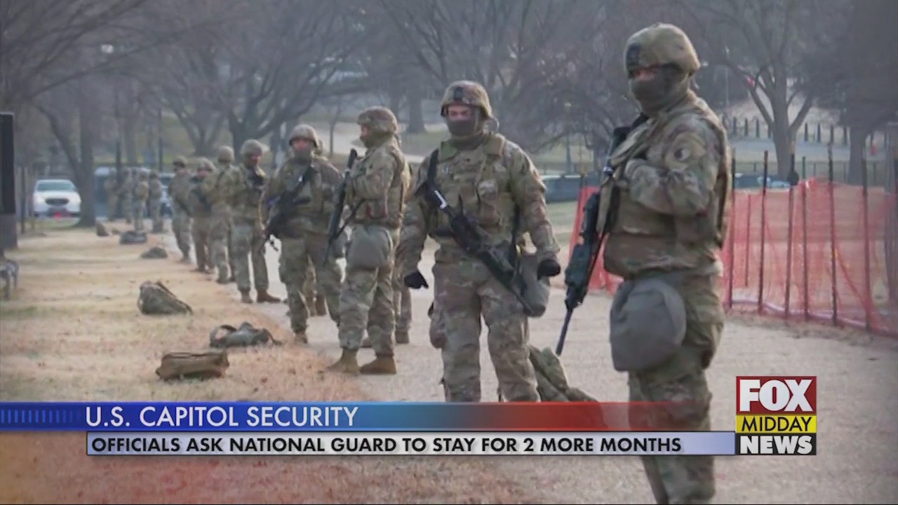 Capitol Police Request that National Guard Presence Continue for Next ...