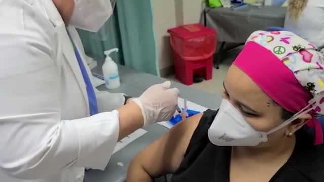School Debate Continues As Teachers Get Vaccinated