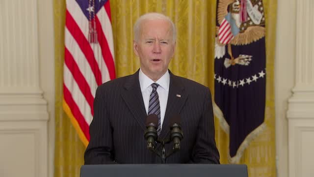 Biden: Us To Hit 100m Vaccines Friday