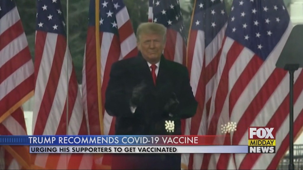 Trump Encourages Supporters