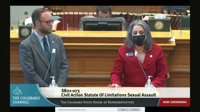 Co: Bill Passes Abolishing Statute Of Limitations On Sex Abuse