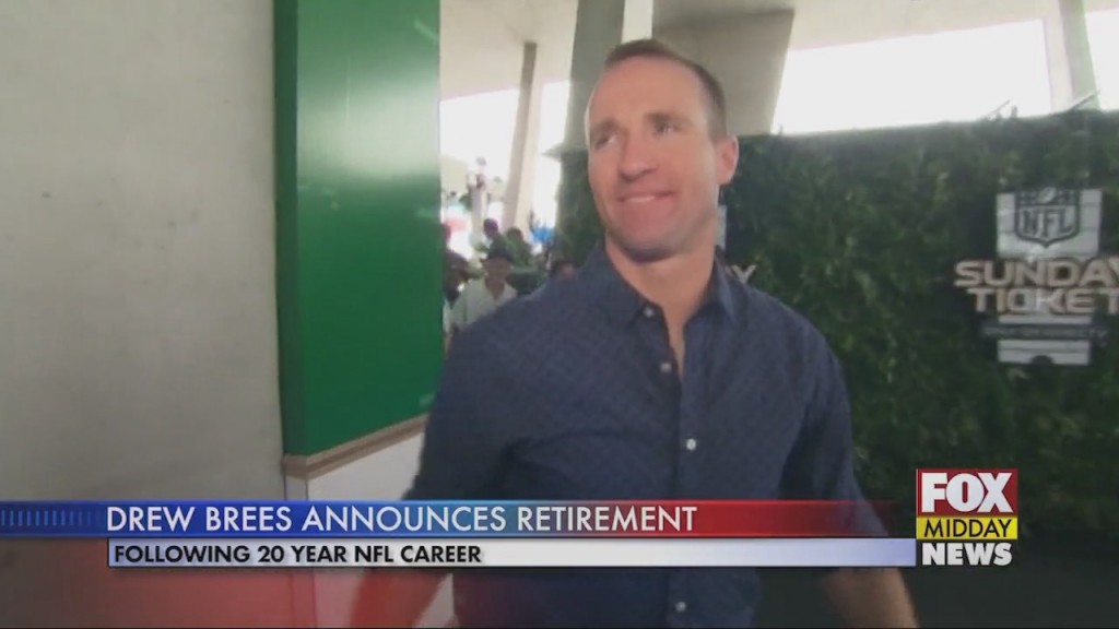 Drew Brees Retires