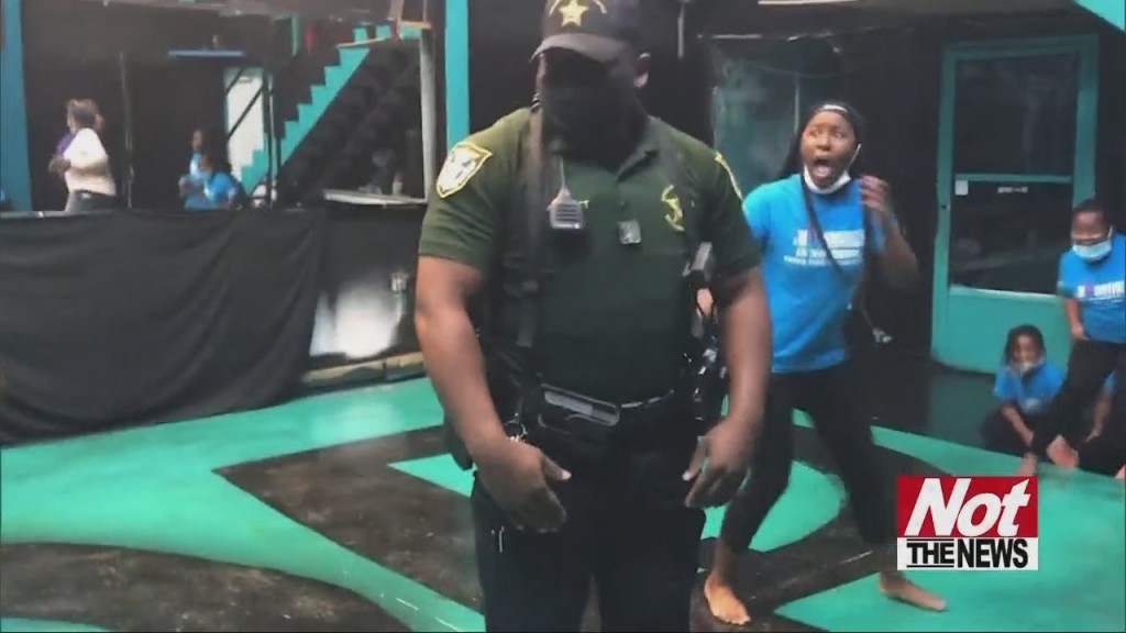 Dancing Officer