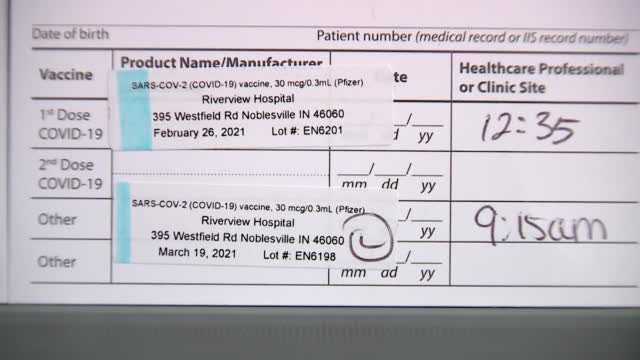 Nm: State Giving Mostly Blank Paper For Vax Cards