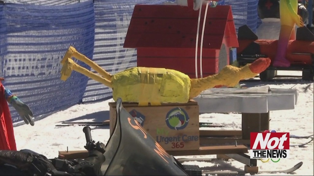 Dummy Skiing