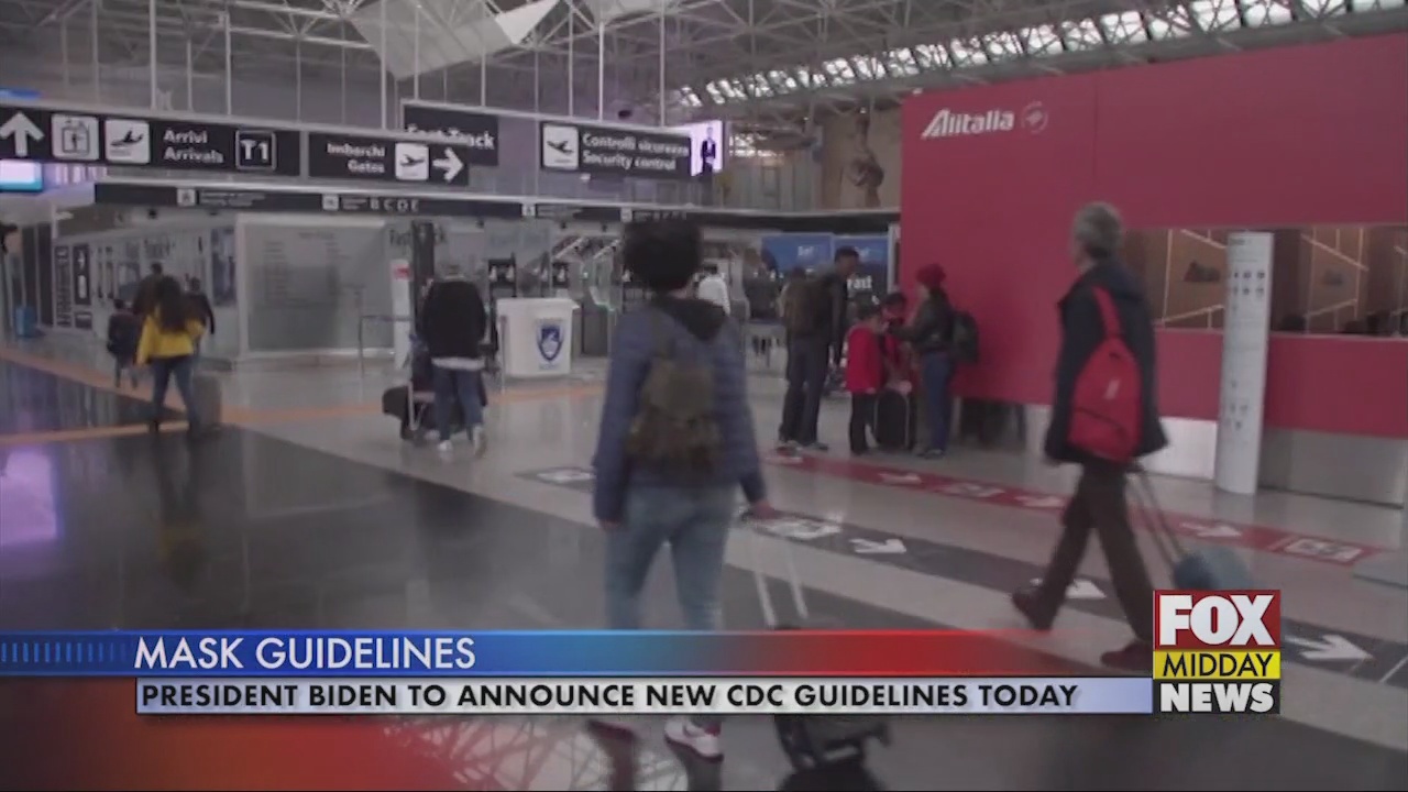 President Biden To Announce New CDC Mask Guidelines - WFXB