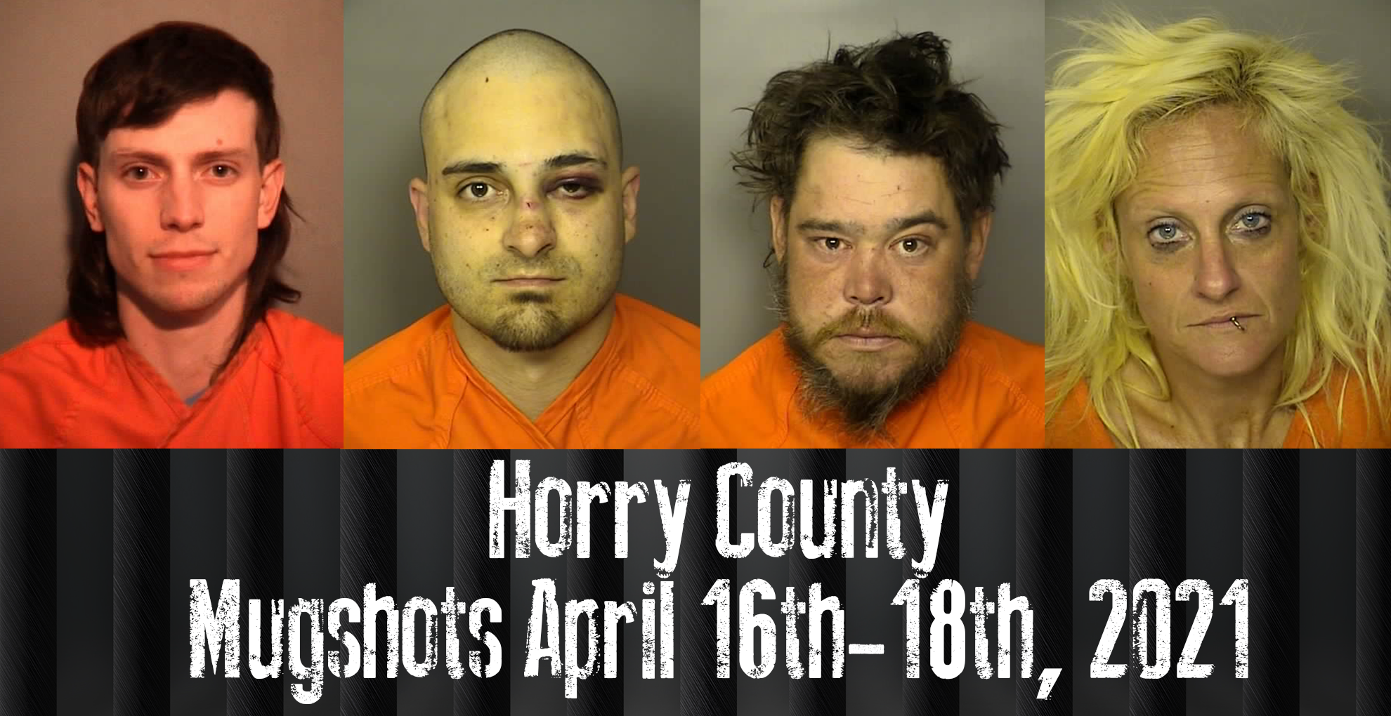 Mugshots April 16th - 18th, 2021 - WFXB