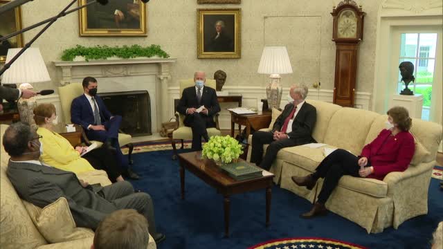 Biden Pushing Infrastructure, Nearing 100th Day