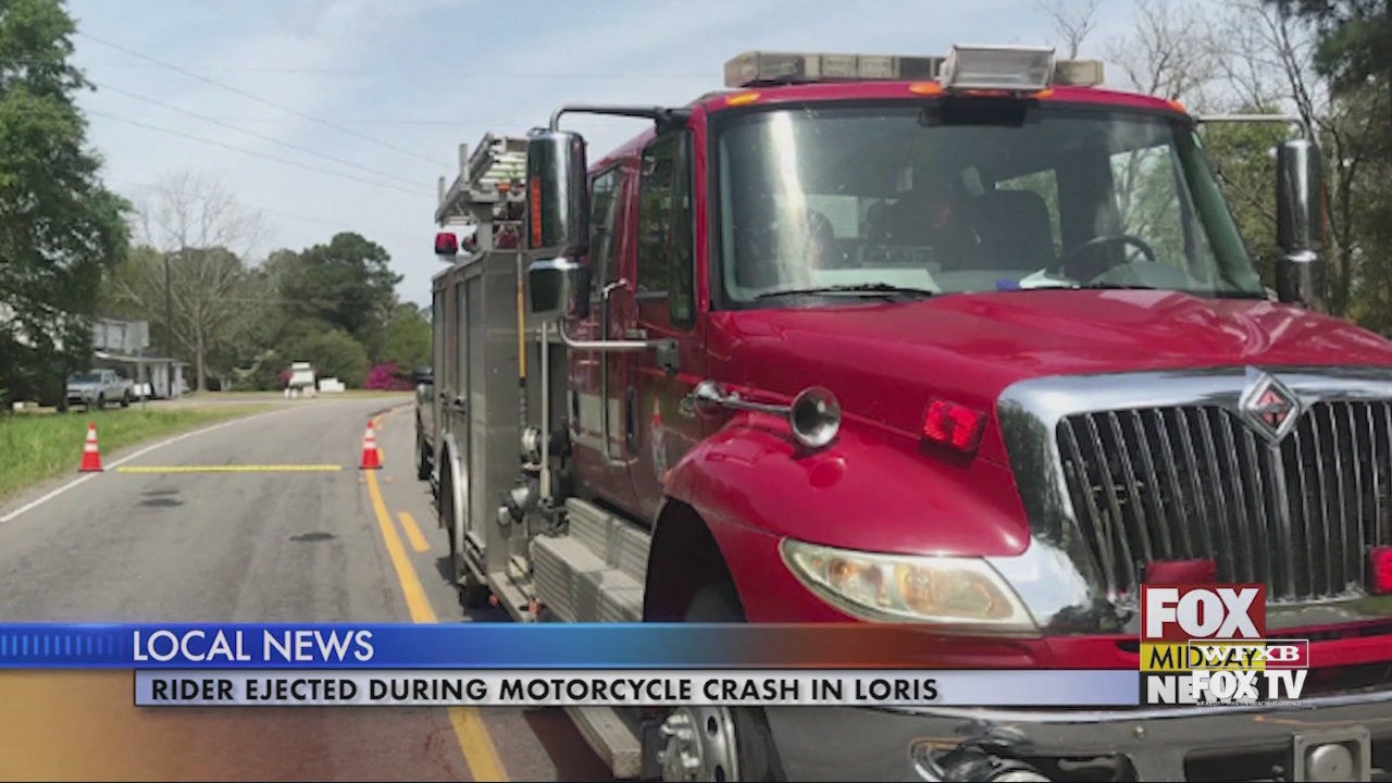 Rider Ejected During Motorcycle Crash In Loris Yesterday Morning - WFXB