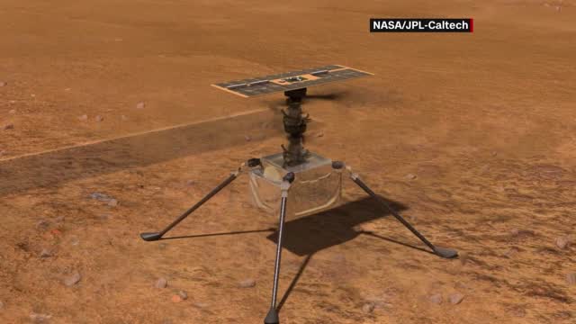 Nasa Helicopter Takes Historic Flight On Mars