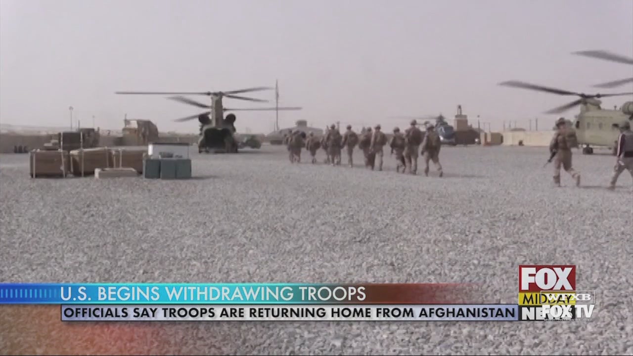 The United States Has Begun Withdrawing Troops From Afghanistan - WFXB