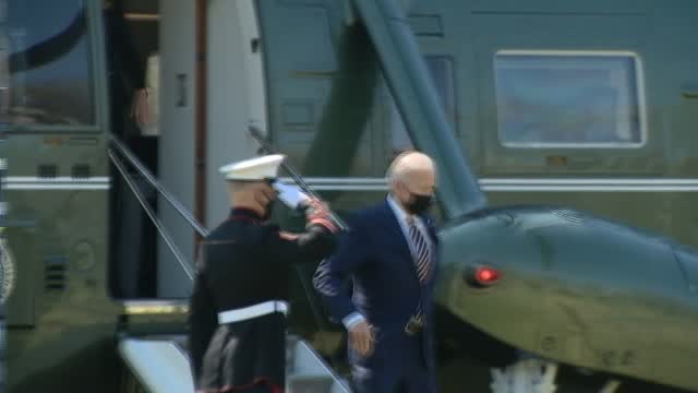 Biden Vows To Push Infrastructure Plan