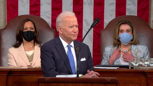 Biden Delivers First Address To Congress