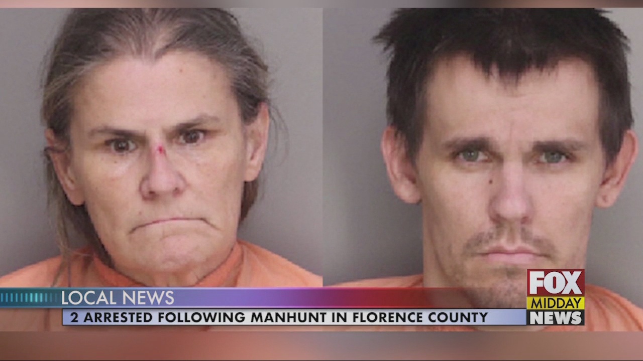 2 Arrested After Manhunt In Florence County - WFXB