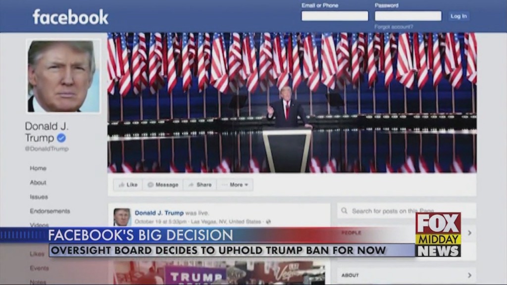 Trump Facebook