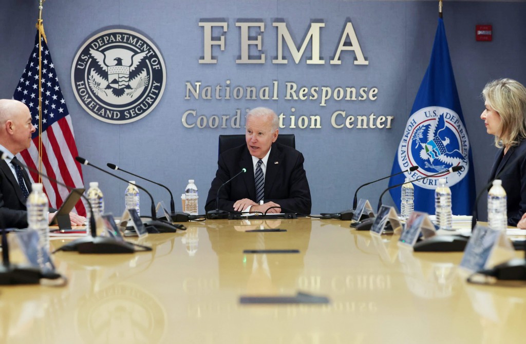 Biden Meets With Fema