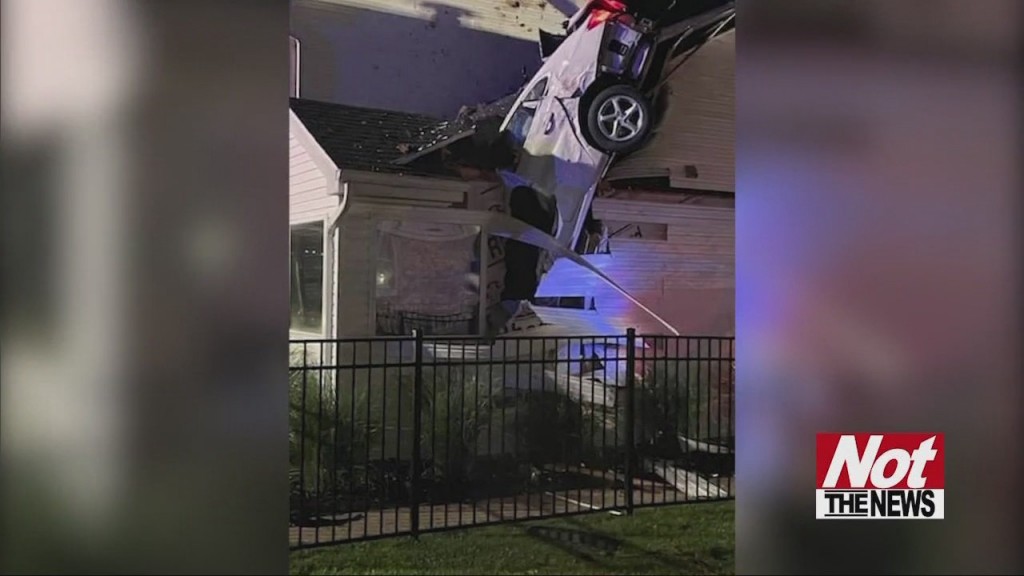 Car In Roof
