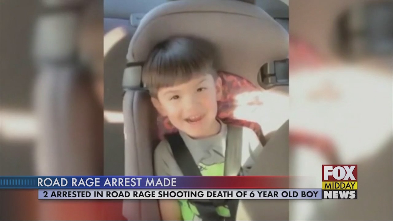 Two Arrested in Road Rage Shooting Death of Six Year Old in California ...