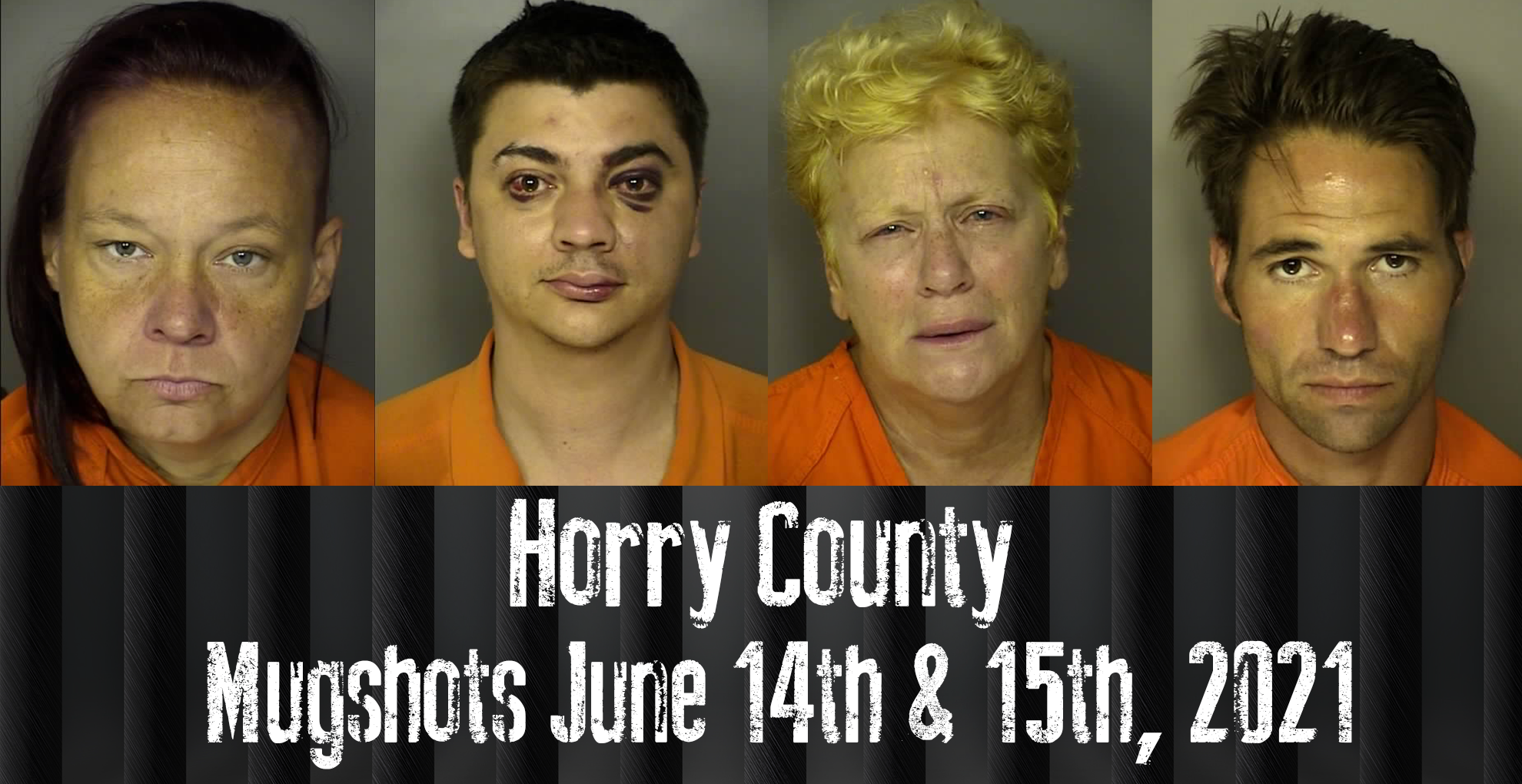 Mugshots June 14th & 15th, 2021 - WFXB