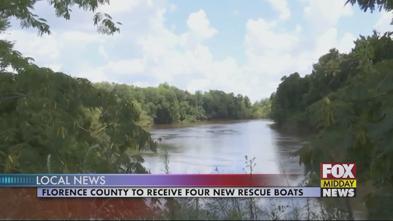 Florence County Receives Four New Rescue Vessels - WFXB