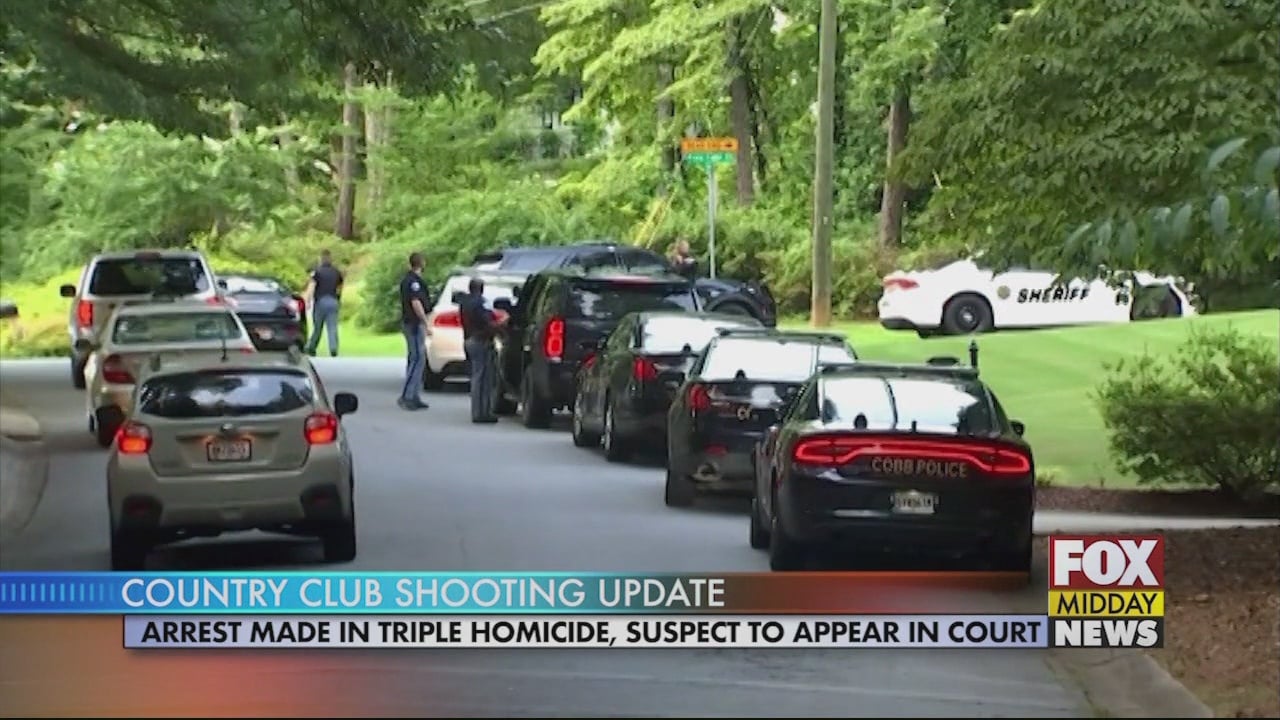 Arrest Made in Triple Homicide at Atlanta Country Club - WFXB