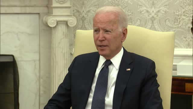 Biden, Merkel Chart Course To Strengthen Us German Relations