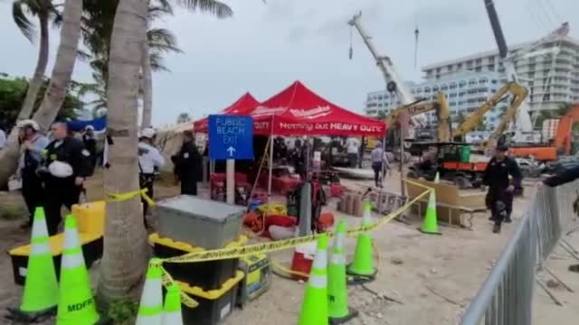 Surfside Death Toll Rises, Rescuers Battle Storm