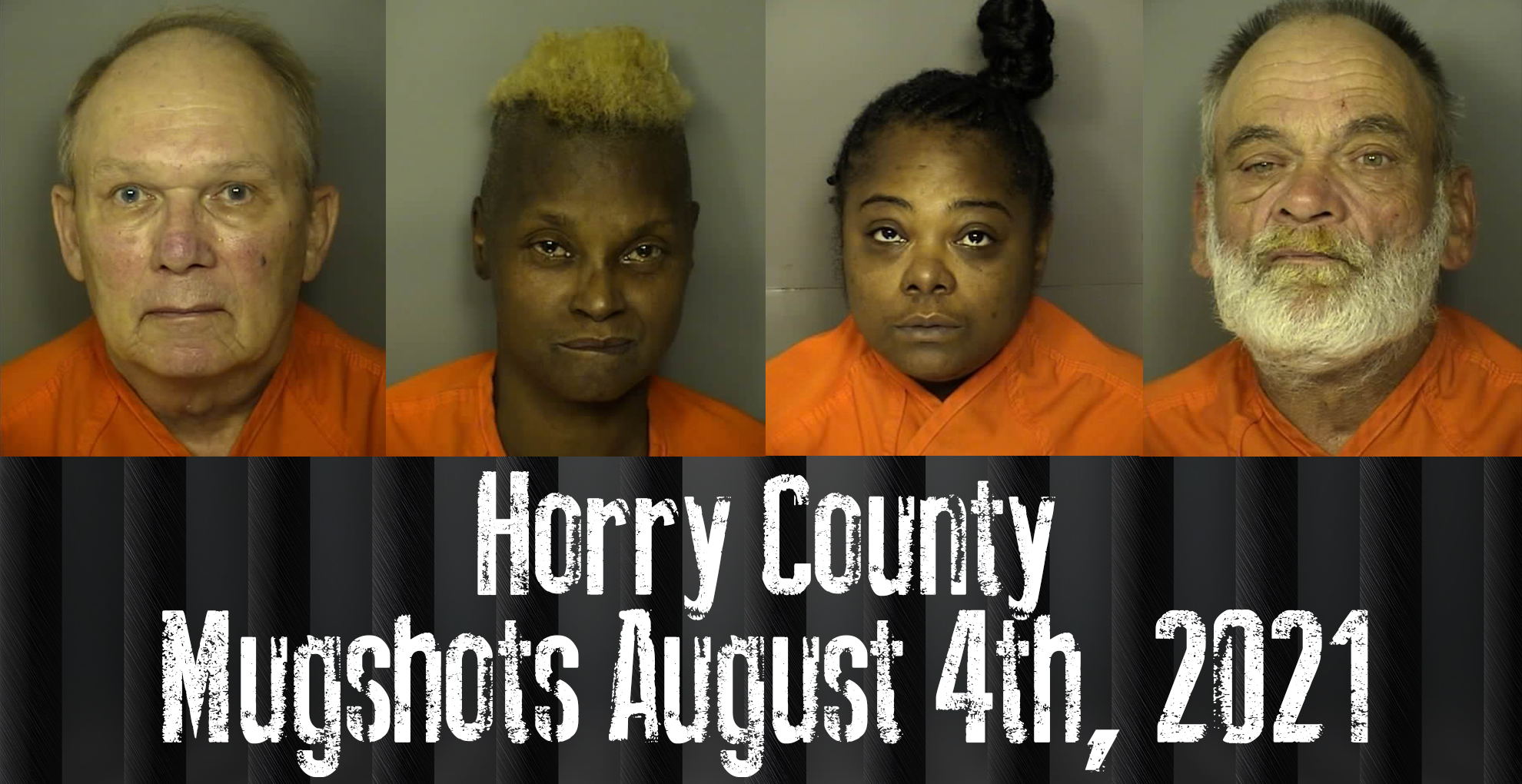 Mugshots August 4th, 2021 WFXB