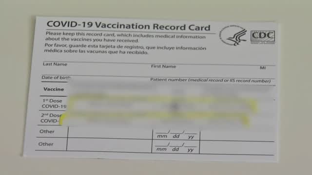 Nc: College Students Buying Fake Vaccine Cards