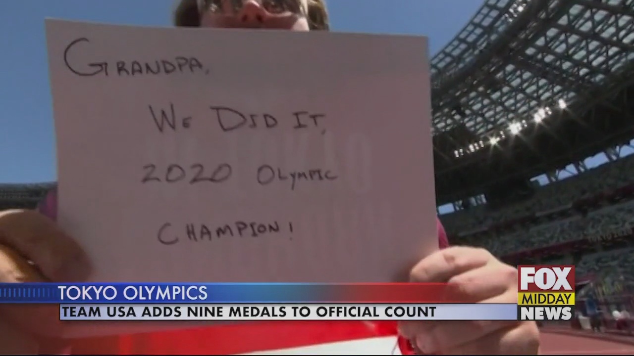 Tokyo Olympics: Team USA Adds 9 to Official Medal Count - WFXB