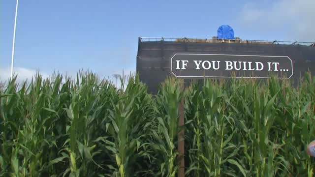 Ia: Field Of Dreams Preps For 1st Ever Mlb Game