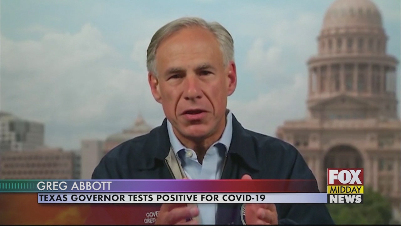 Texas Governor Greg Abbott Has Tested Positive for the Coronavirus - WFXB