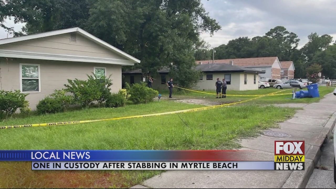One in Custody Following Stabbing in Myrtle Beach - WFXB