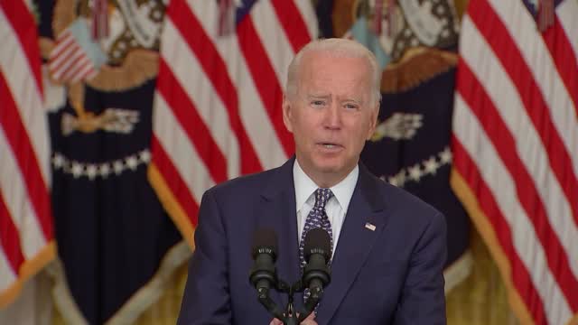 Biden: Gop Lawmakers "kept Their Word" On Infrastructure
