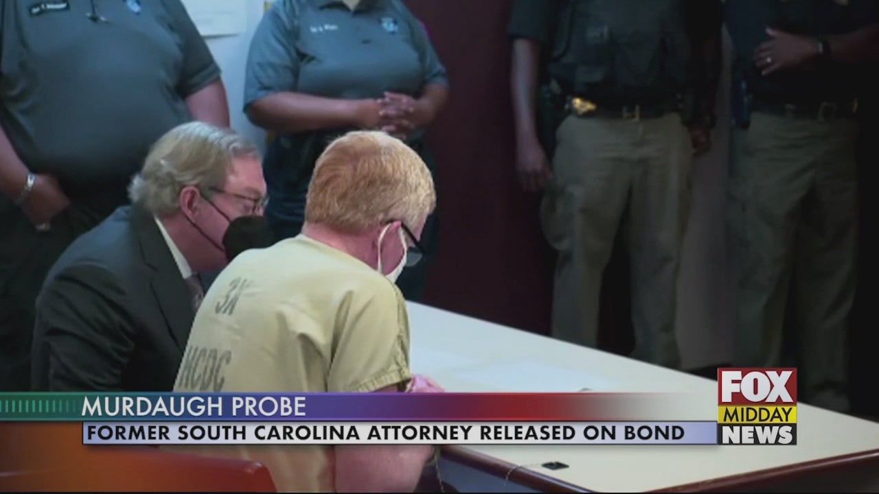 Former South Carolina Attorney Alex Murdaugh Released On Bond Wfxb