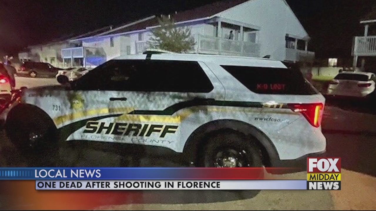 One Dead After Shooting in Florence - WFXB