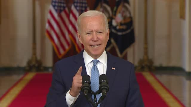 Biden Defends Decision To Leave Afghanistan