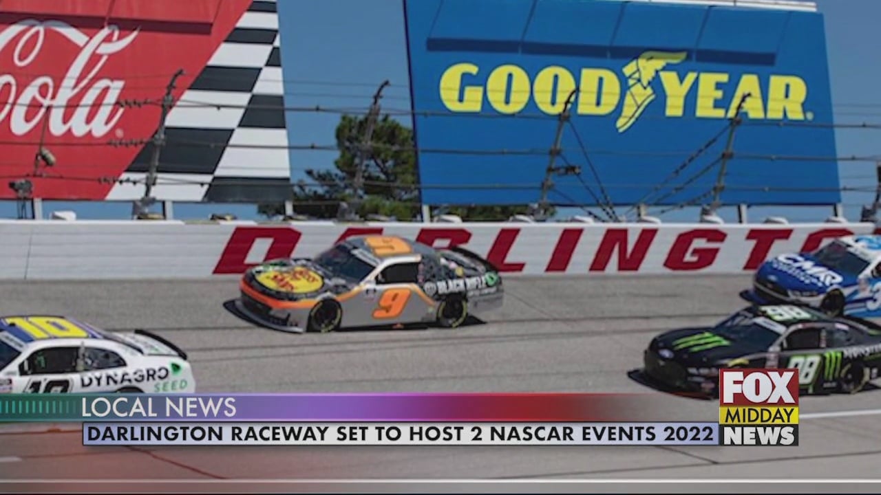 Darlington Raceway Schedule 2022 Darlington Raceway To Host 2 Nascar Events In 2022 - Wfxb