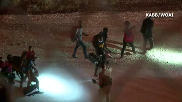 Migrants Trigger "nuclear Bomb Alarm" At Us Mexico Border