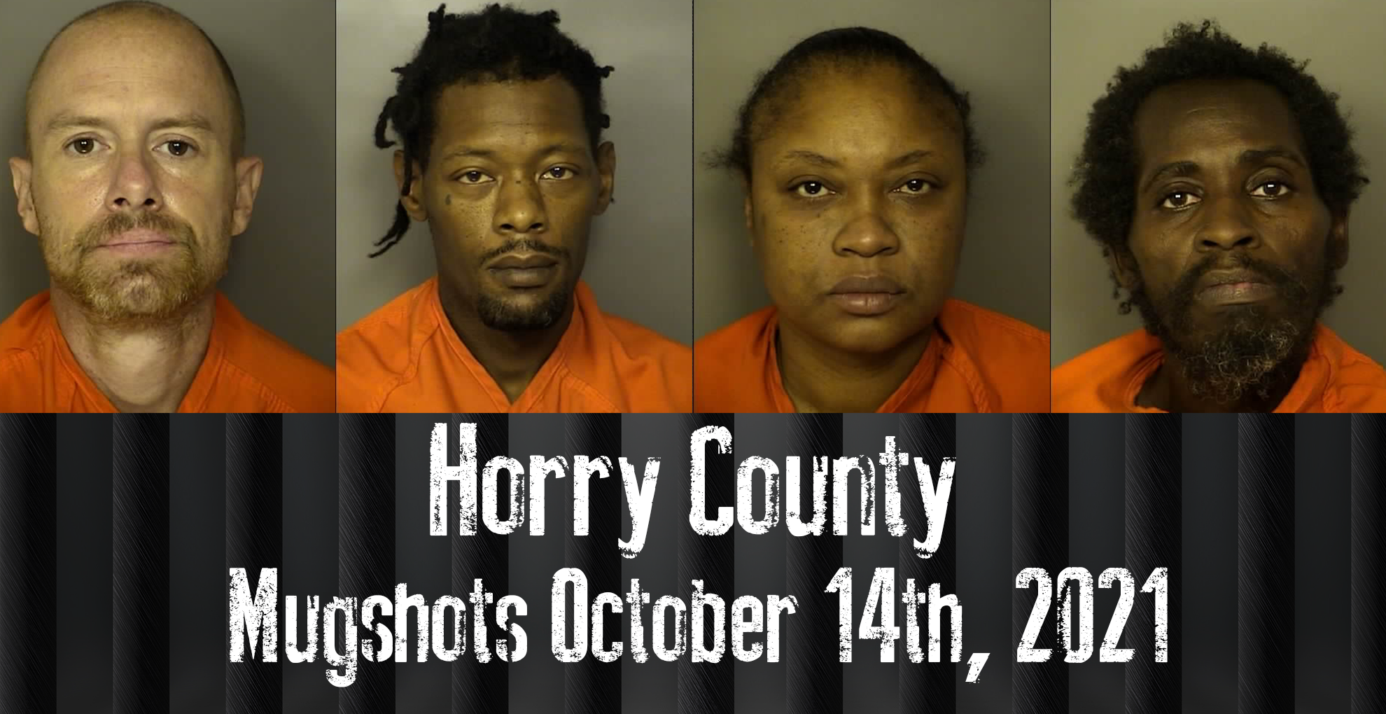 Horry County October 14th 2021 Mugshots Wfxb