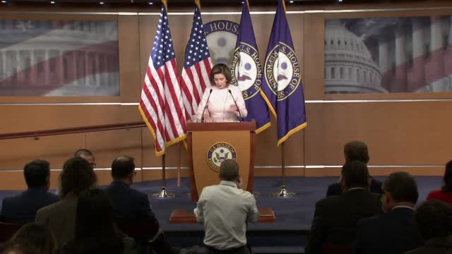 Pelosi: Progress On Spending Bill, Infrastructure Vote